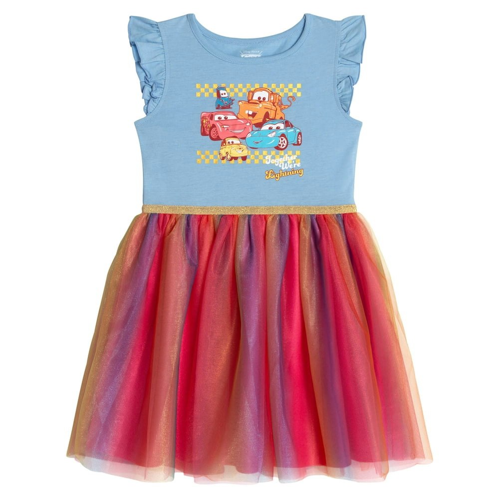 Disney Cars Toddler Girls' Short Sleeve Tutu Dress: $24.99 Disney Cars Toddler Girls' Short Sleeve Tutu Dress: $24.99