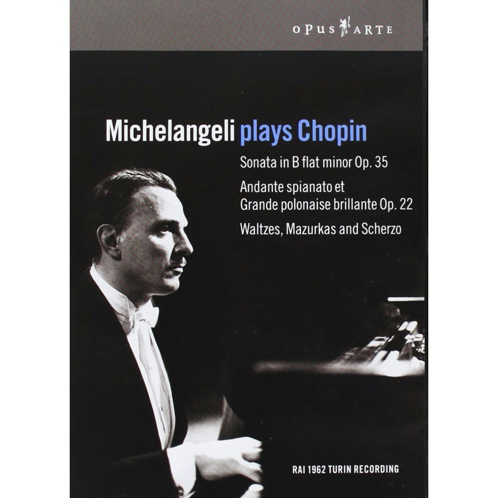 Michelangeli Plays Chopin DVD: $24.99 Michelangeli Plays Chopin DVD: $24.99