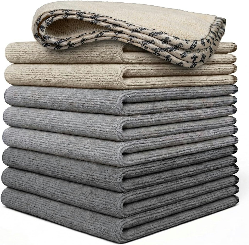 Chemical Guys AllSwipe Microfiber Towels 9-Pack: $12