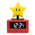 Paladone Super Mario Super Star Icon Alarm Clock w/ Night Light for $24 + free shipping w/ Prime