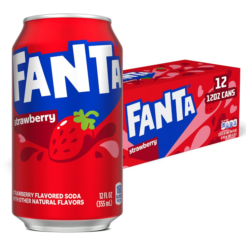 Fanta Strawberry Soda Cans 12-Pack: $6.12