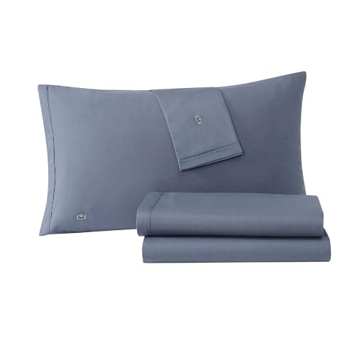 Lacoste Twin XL Cotton Percale 3-Piece Sheet Set: $39.89 Lacoste Twin XL Cotton Percale 3-Piece Sheet Set: $39.89