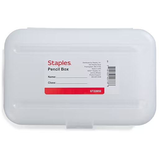 Staples Snap Plastic Case: 99 cents