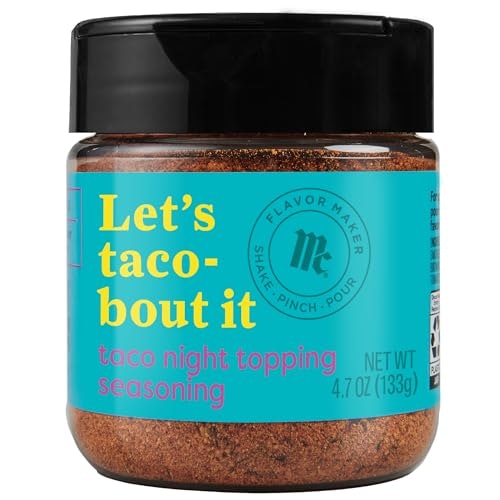 McCormick Taco Night Topping Seasoning 4.7-oz.: $2.85