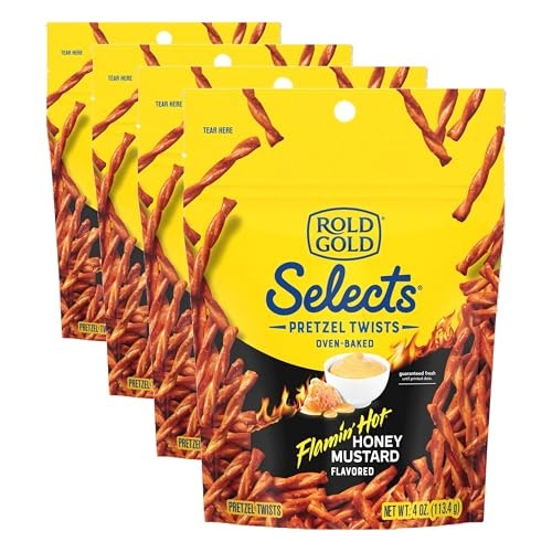 Rold Gold Selects Flamin Hot Honey Mustard Pretzel Twists 4-Pack: $17.04 Rold Gold Selects Flamin Hot Honey Mustard Pretzel Twists 4-Pack: $17.04