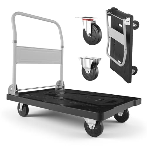 Vevor 660lb-Capacity Foldable Platform Truck: $62.99 Vevor 660lb-Capacity Foldable Platform Truck: $62.99