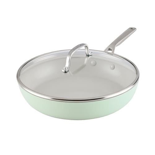 KitchenAid 12.25-Inch Hard Anodized Ceramic Nonstick Skillet with Lid: $74.61 KitchenAid 12.25-Inch Hard Anodized Ceramic Nonstick Skillet with Lid: $74.61