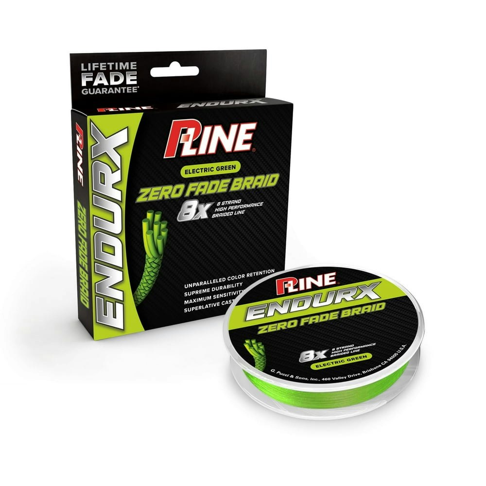 P-Line EndurX No Fade Braid 150-Yard Fishing Line: $21.80 P-Line EndurX No Fade Braid 150-Yard Fishing Line: $21.80