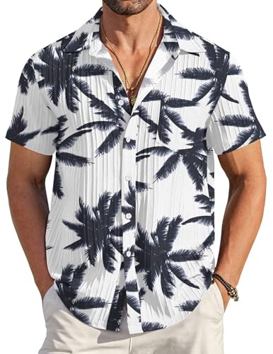 Coofandy Men's Textured Short Sleeve Button Down Shirt: $18.98 Coofandy Men's Textured Short Sleeve Button Down Shirt: $18.98