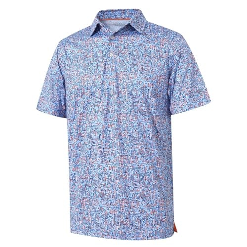 Men's Dry Fit Performance Polo Shirt: $19.93