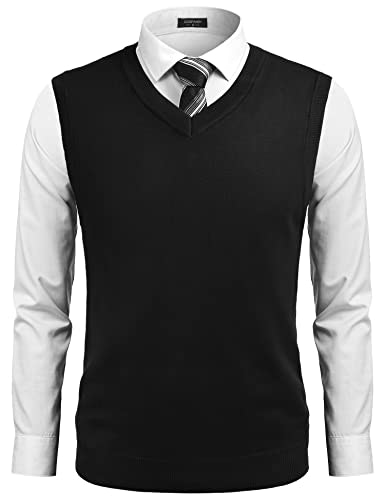 Coofandy Men's Argyle Knit V-Neck Sweater Vest: $19.98 Coofandy Men's Argyle Knit V-Neck Sweater Vest: $19.98