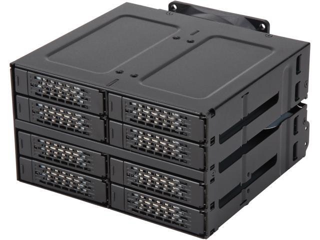 Icy Dock 8-Bay 2.5-Inch SAS/SATA SSD/HDD Backplane Cage: $235.99