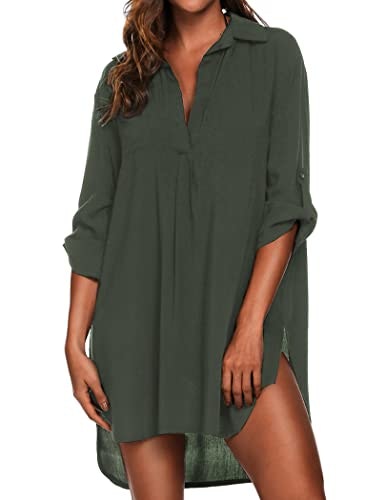 Ekouaer Women's Swimsuit Coverup Beach Dress: $12.10 Ekouaer Women's Swimsuit Coverup Beach Dress: $12.10