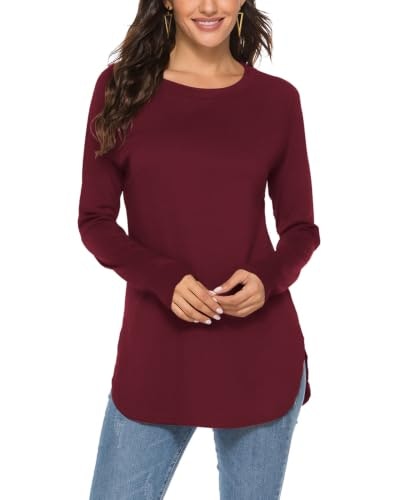 Newchoice Women's Long Sleeve Crewneck Tunic: $14.99 Newchoice Women's Long Sleeve Crewneck Tunic: $14.99
