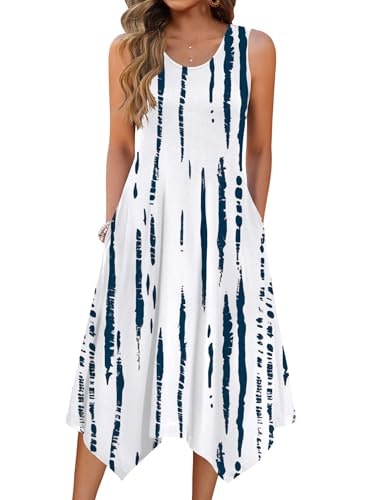 Zeagoo Women's Floral Tank Summer Dress: $16.99 Zeagoo Women's Floral Tank Summer Dress: $16.99