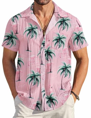 Coofandy Men's Short Sleeve Hawaiian Shirt: $18.98 Coofandy Men's Short Sleeve Hawaiian Shirt: $18.98
