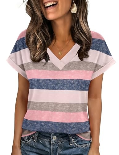 Zeagoo Women's Casual Short Sleeve Loose Fit Top: $9.99 Zeagoo Women's Casual Short Sleeve Loose Fit Top: $9.99