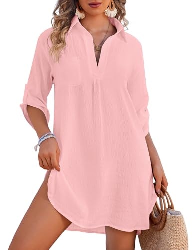 Ekouaer Women's Swimsuit Coverup Beach Dress: $16.14 Ekouaer Women's Swimsuit Coverup Beach Dress: $16.14