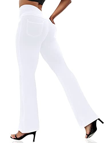 Vooveeya Women's Bootcut Yoga Pants with 4 Pockets: $23.98