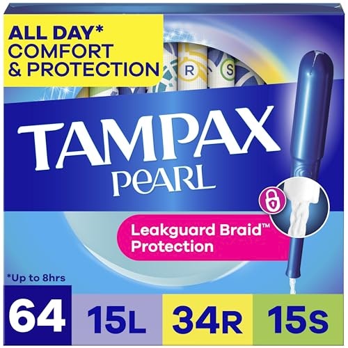 Tampax Pearl Regular & Super Absorbency Tampons 64-Pack: $14.54 Tampax Pearl Regular & Super Absorbency Tampons 64-Pack: $14.54