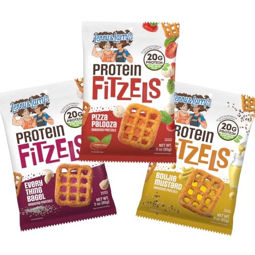 Lenny & Larry's Fitzels High Protein Pretzels 12-Pack: $18.76 Lenny & Larry's Fitzels High Protein Pretzels 12-Pack: $18.76