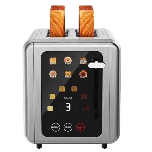 Whallpro 2-Slice Stainless Steel Digital Touch Screen Toaster: $49.98 Whallpro 2-Slice Stainless Steel Digital Touch Screen Toaster: $49.98