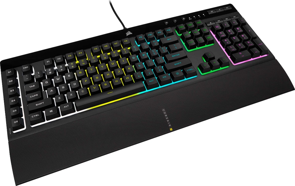 Corsair K55 RGB Pro Full-Size Membrane Gaming Keyboard: $69.99 Corsair K55 RGB Pro Full-Size Membrane Gaming Keyboard: $69.99