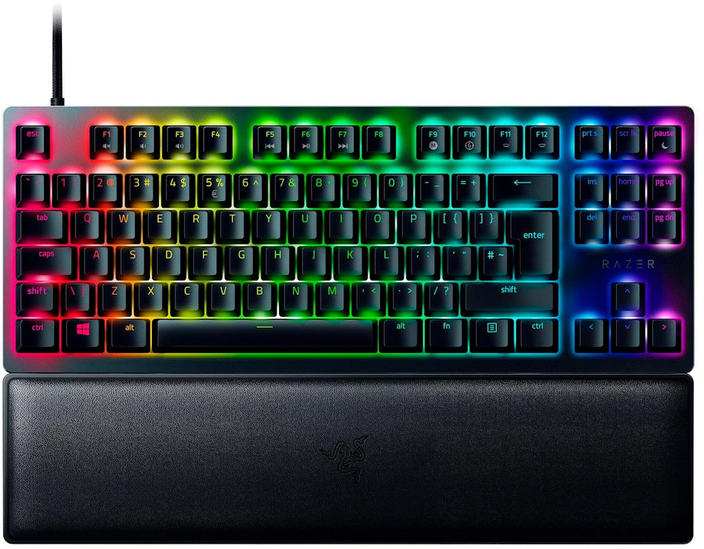 Razer Huntsman V2 TKL Wired Optical Gaming Keyboard: $89.99