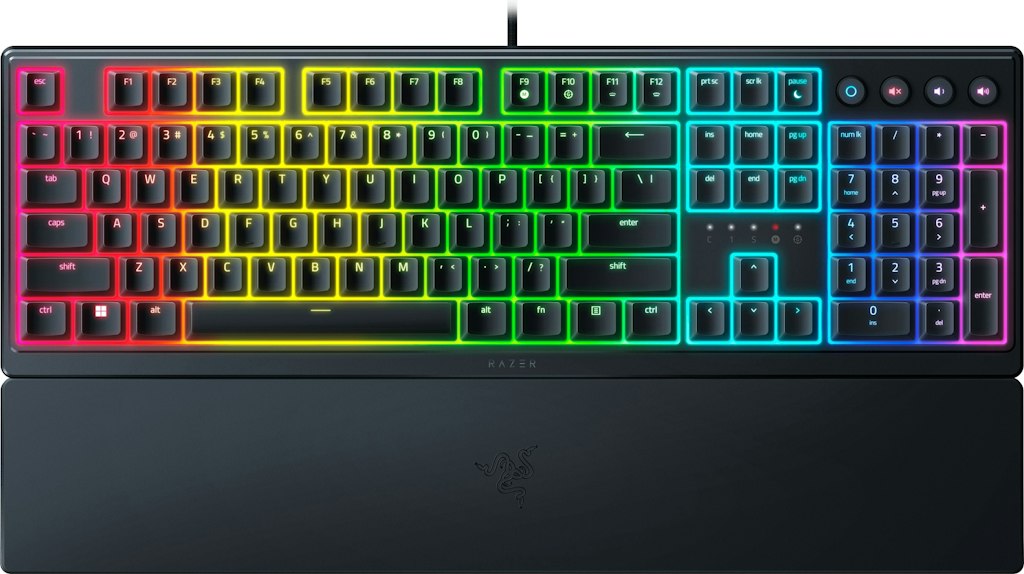 Razer Ornata V3 Wired Mechanical-Membrane Gaming Keyboard: $59.99 Razer Ornata V3 Wired Mechanical-Membrane Gaming Keyboard: $59.99