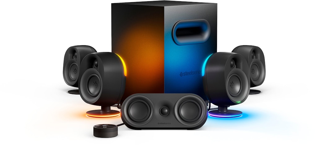 SteelSeries Arena 9 5.1 Bluetooth Gaming Speakers 6-Piece Set: $679.99