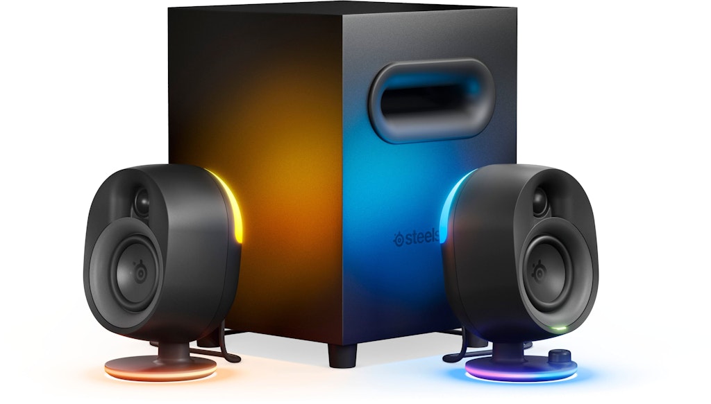 SteelSeries Arena 7 2.1 Bluetooth Gaming Speakers: $299.99 SteelSeries Arena 7 2.1 Bluetooth Gaming Speakers: $299.99