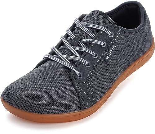Whitin Men's Barefoot Wide Toe Box Zero Drop Sneakers: $40.84
