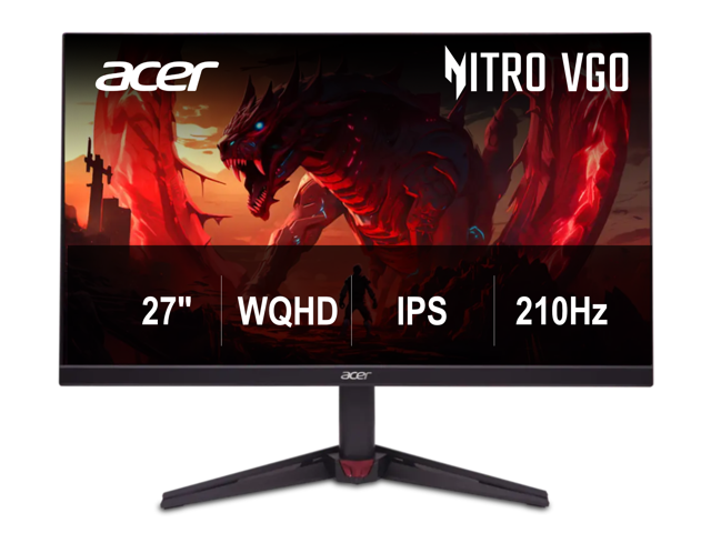 Acer Nitro VG270U X2bmiipx 27" 1440p HDR IPS FreeSync Monitor: $143.99 Acer Nitro VG270U X2bmiipx 27" 1440p HDR IPS FreeSync Monitor: $143.99