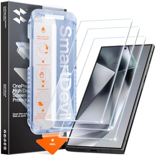 SmartDevil Samsung Galaxy S24 Ultra Screen Protector 3-Pack: $16.98 SmartDevil Samsung Galaxy S24 Ultra Screen Protector 3-Pack: $16.98