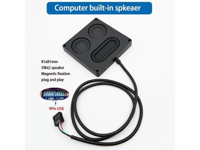 Internal Computer Speaker 5W Dual-Channel 9-Pin USB Module: $26.98 Internal Computer Speaker 5W Dual-Channel 9-Pin USB Module: $26.98