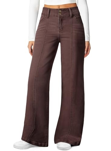 Sidefeel Women's High Waisted Wide Leg Jeans: $32.38 Sidefeel Women's High Waisted Wide Leg Jeans: $32.38