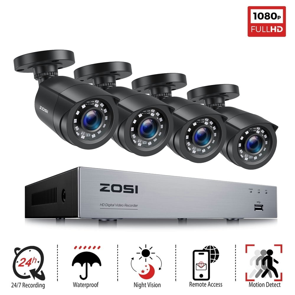 Zosi 8-Channel 1080p Security Camera System: $100.69 Zosi 8-Channel 1080p Security Camera System: $100.69