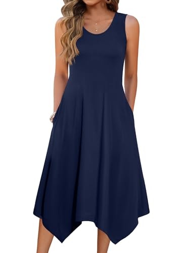 Zeagoo Women's Plus Size A-Line Midi Dress: $28.04 Zeagoo Women's Plus Size A-Line Midi Dress: $28.04