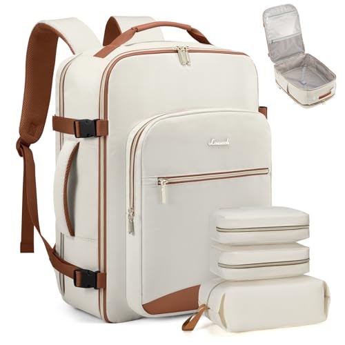 Lovevook 40L Carry-On Travel Backpack with 3 Packing Cubes: $42.49 Lovevook 40L Carry-On Travel Backpack with 3 Packing Cubes: $42.49
