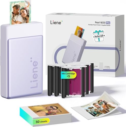 Liene Pearl N200 Pro 2"x3" Portable Photo Printer: $99.99