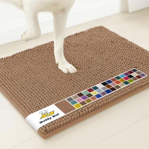 Muddy Mat 20" x 30" Water Absorbent Chenille Door Mat: $22.91