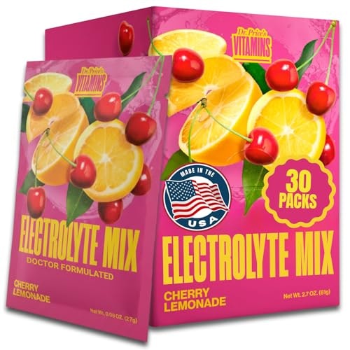 Dr. Price's Electrolytes Powder Packets 30-Pack: $25.64