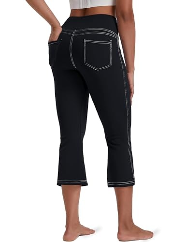 Vooveeya Women's Bootcut Yoga Pants with 4 Pockets: $22.93