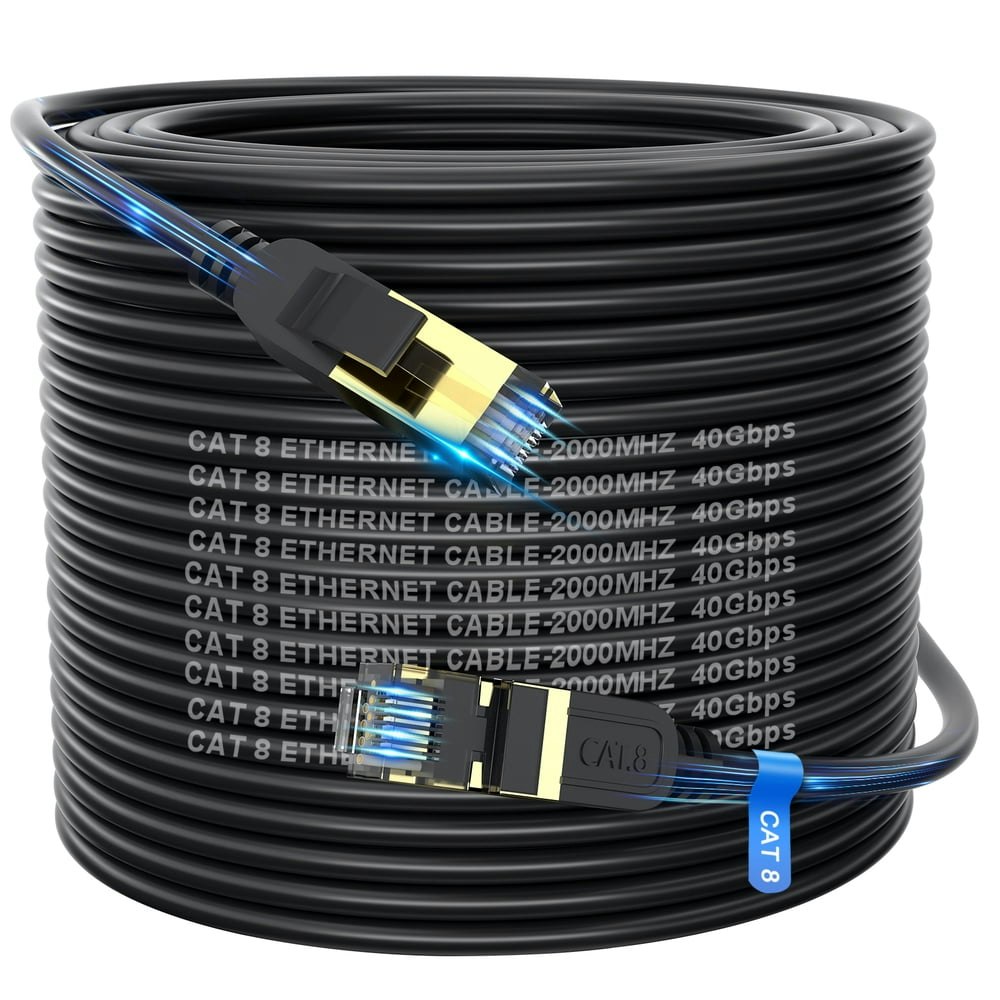 Cat 8 200-Foot Ethernet Cable: $57.99 Cat 8 200-Foot Ethernet Cable: $57.99