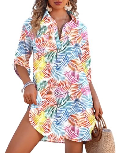 Ekouaer Women's Swimsuit Coverup Beach Dress: $16.14 Ekouaer Women's Swimsuit Coverup Beach Dress: $16.14