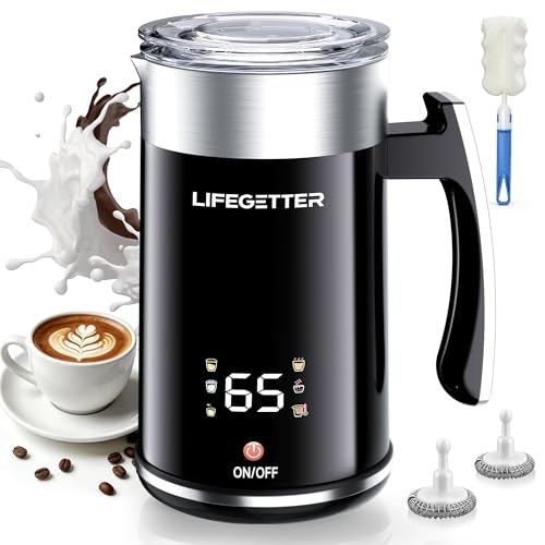 Lifegetter 14.2oz 6-in-1 Electric Milk Frother and Steamer: $39.99 Lifegetter 14.2oz 6-in-1 Electric Milk Frother and Steamer: $39.99