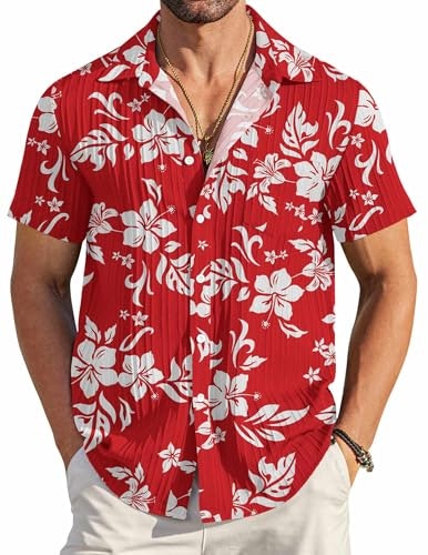Coofandy Men's Hawaiian Shirt: $18.97 Coofandy Men's Hawaiian Shirt: $18.97