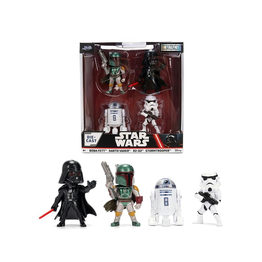 Jada Metalfigs Star Wars Diecast Figures 4-Pack: $32.99 Jada Metalfigs Star Wars Diecast Figures 4-Pack: $32.99