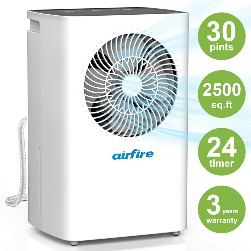 Airfire 30-Pint Dehumidifier: $107.59 Airfire 30-Pint Dehumidifier: $107.59