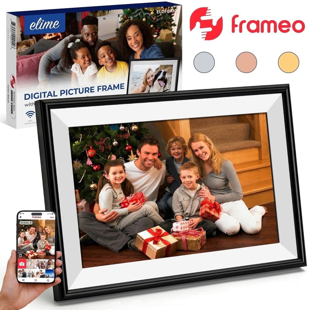 Elime 10.1-Inch WiFi Digital Picture Frame: $70.30
